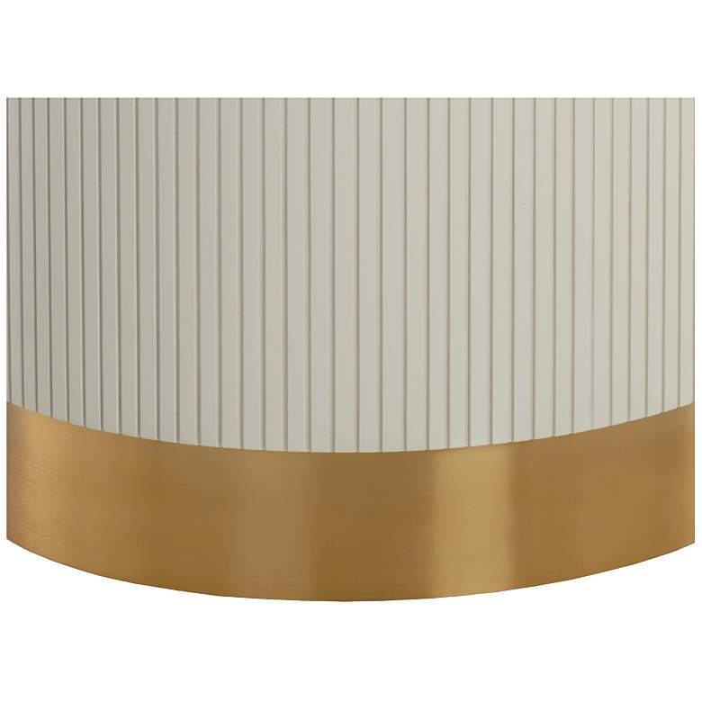 Image 4 Sunpan Paloma Dining Table Round White Marble 54" more views