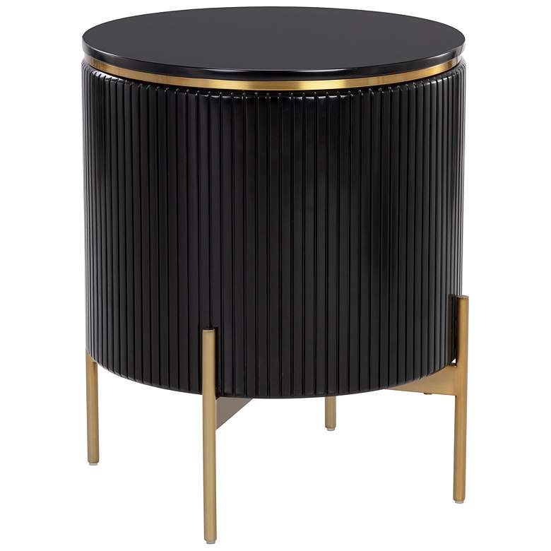Image 5 Sunpan Paloma End Table Black more views