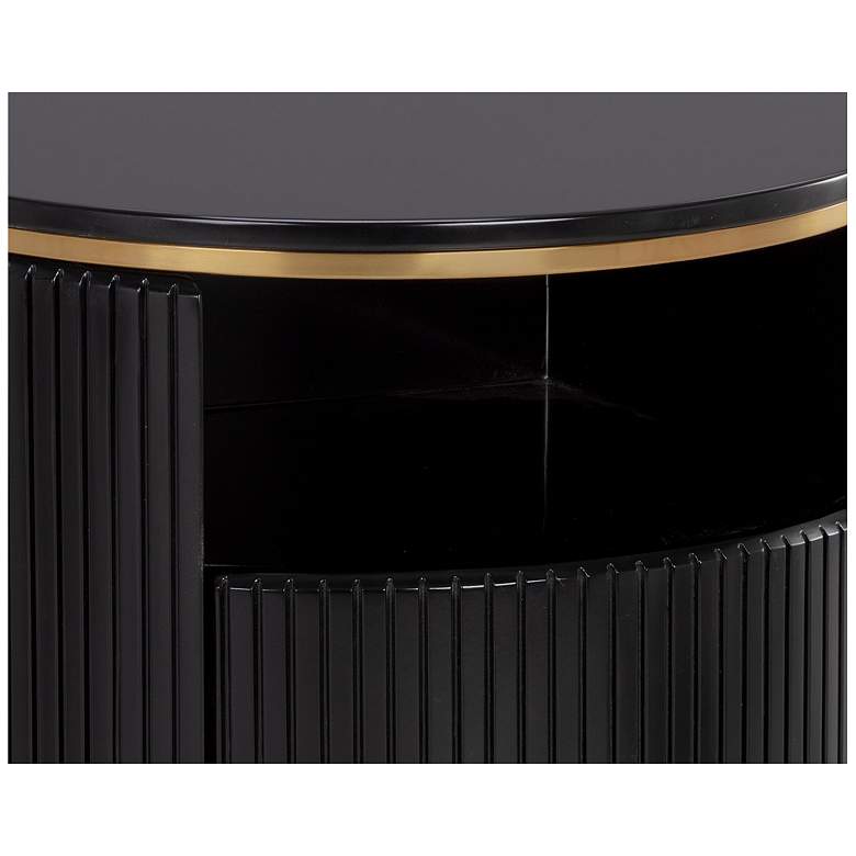 Image 7 Sunpan Paloma End Table Black more views