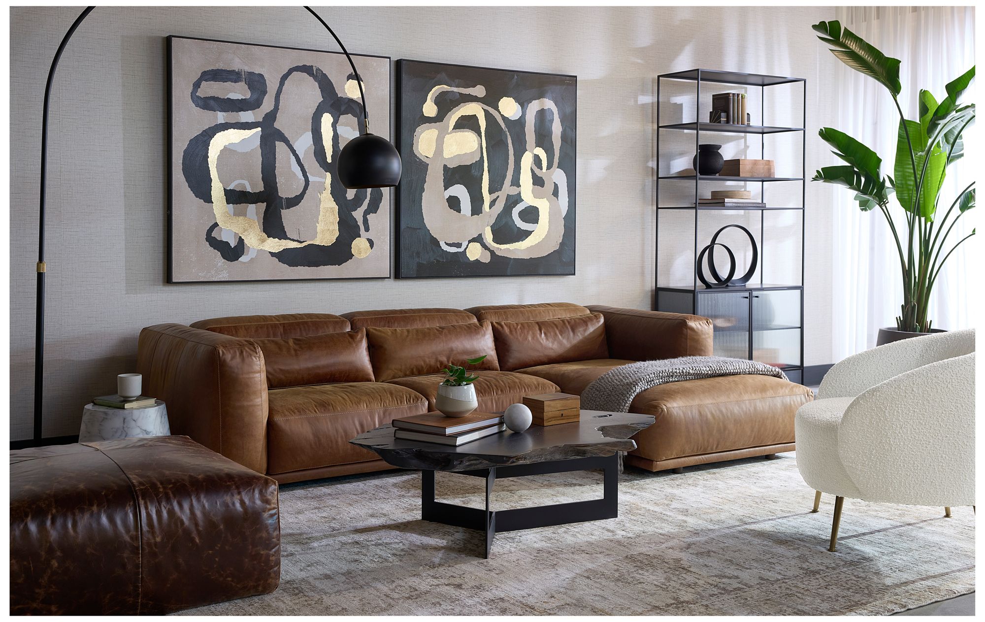 Sunpan Parsons Bookcase