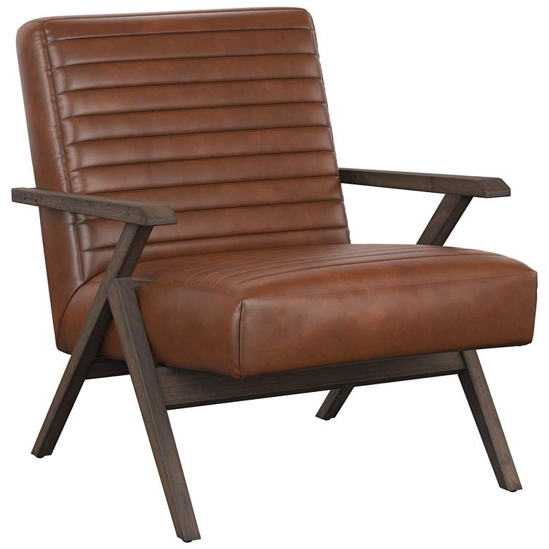 Image 1 Sunpan Peyton Lounge Chair Bravo Cognac