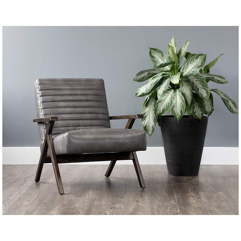 Image 1 Sunpan Peyton Lounge Chair Cantina Magnetite