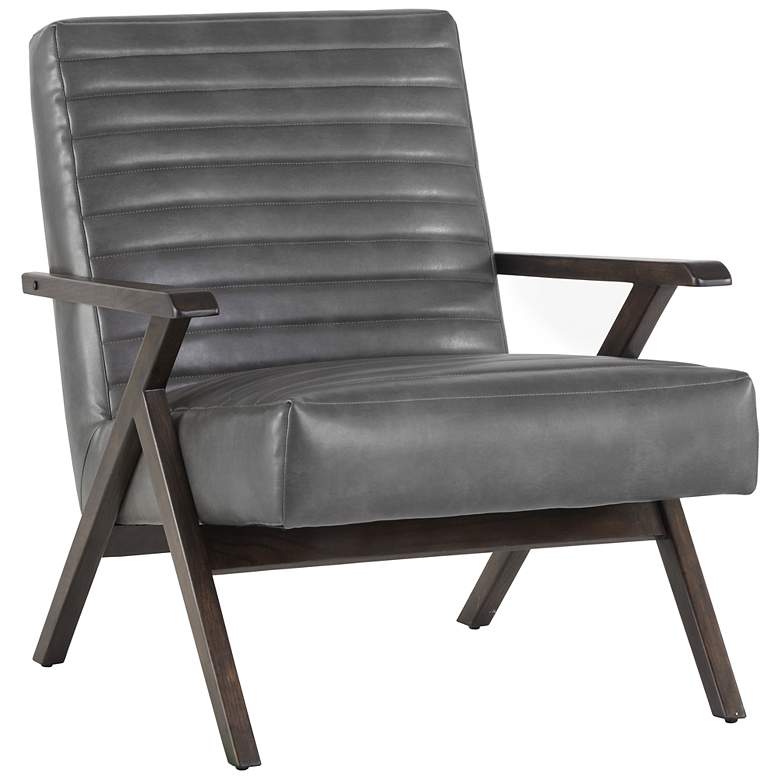 Image 3 Sunpan Peyton Lounge Chair Cantina Magnetite more views