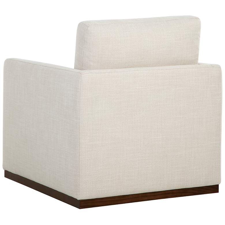 Image 5 Sunpan Portman Swivel Lounge Chair Effie Linen more views