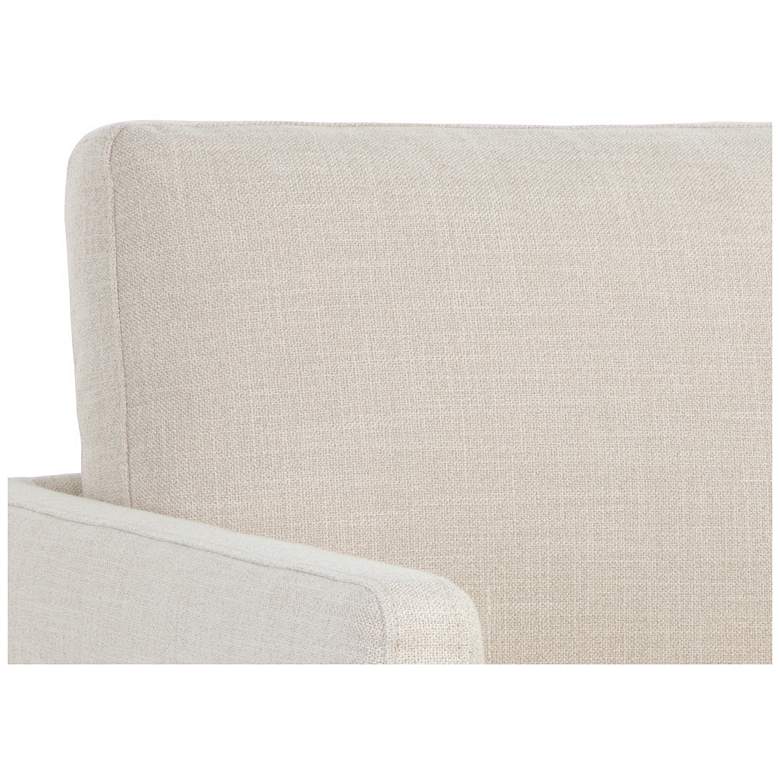 Image 7 Sunpan Portman Swivel Lounge Chair Effie Linen more views