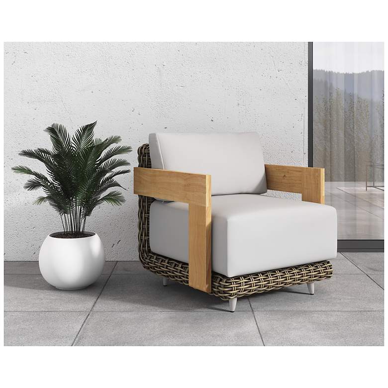 Image 6 Sunpan Potenza Armchair Palazzo Cream more views