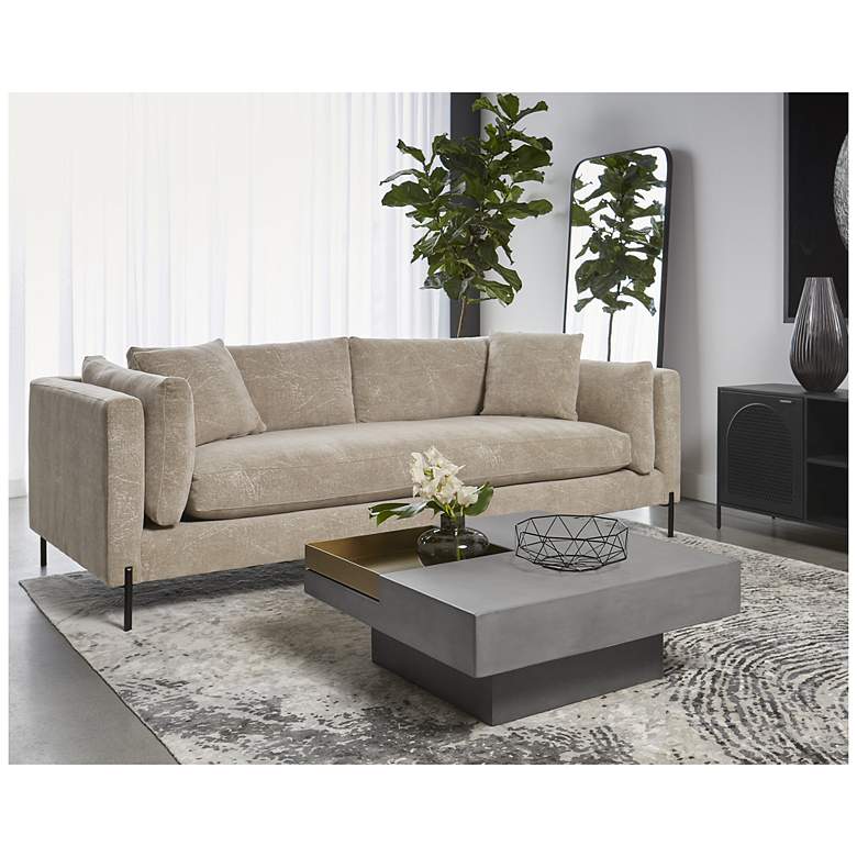 Image 3 Sunpan Quill Coffee Table Rectangular more views