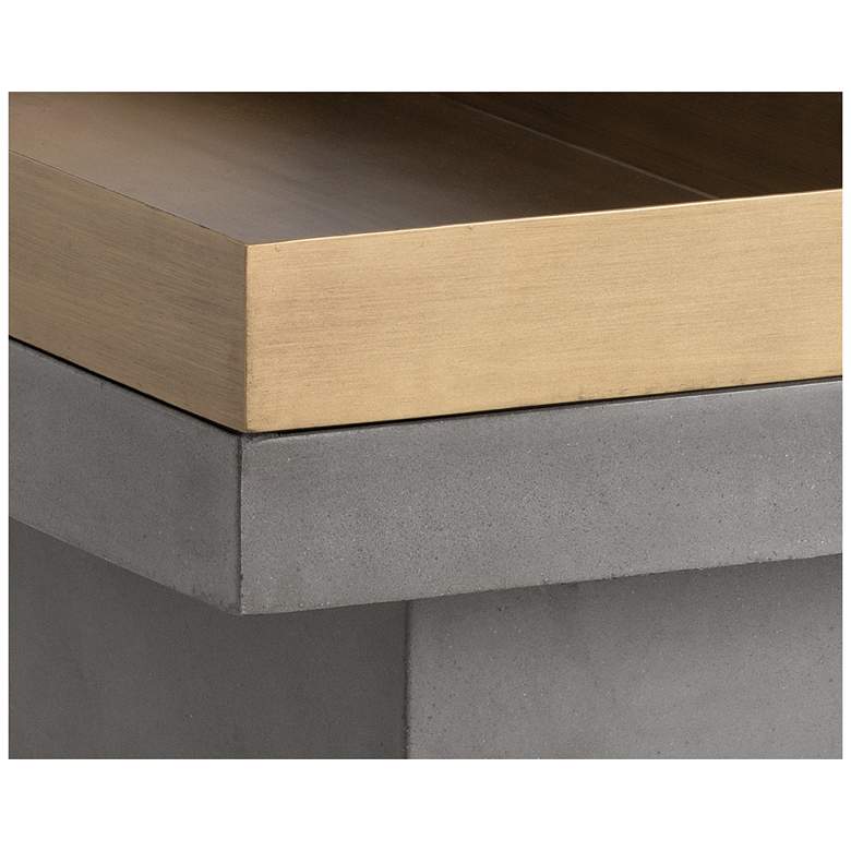Image 4 Sunpan Quill Coffee Table Rectangular more views