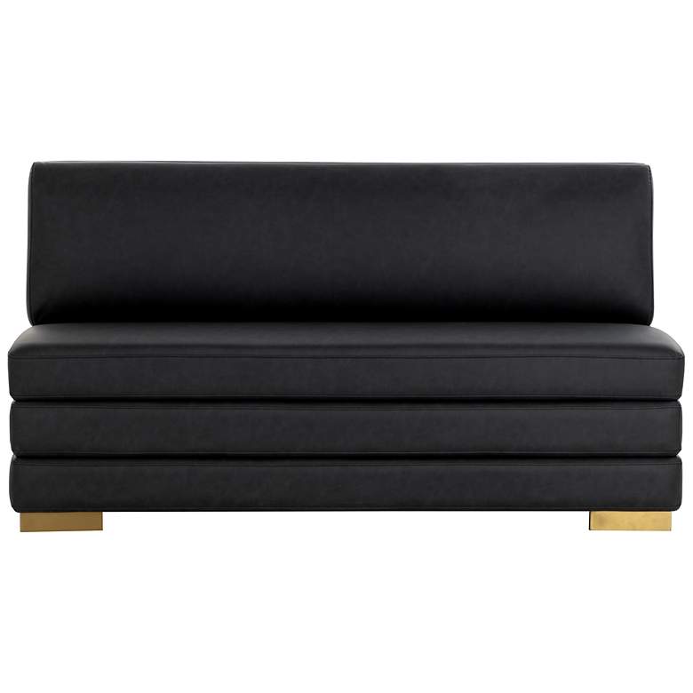 Image 2 Sunpan Radcliff Banquette Bravo Black more views