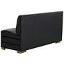 4_Sunpan Radcliff Banquette Bravo Black more views