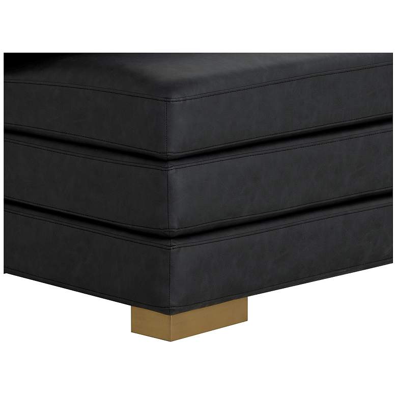 Image 5 Sunpan Radcliff Banquette Bravo Black more views