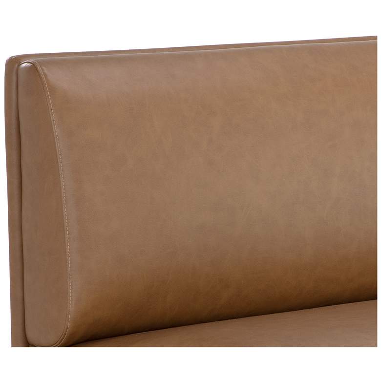 Image 6 Sunpan Radcliff Banquette Milliken Cognac more views