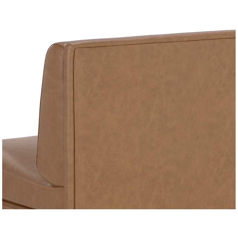 Image 7 Sunpan Radcliff Banquette Milliken Cognac more views
