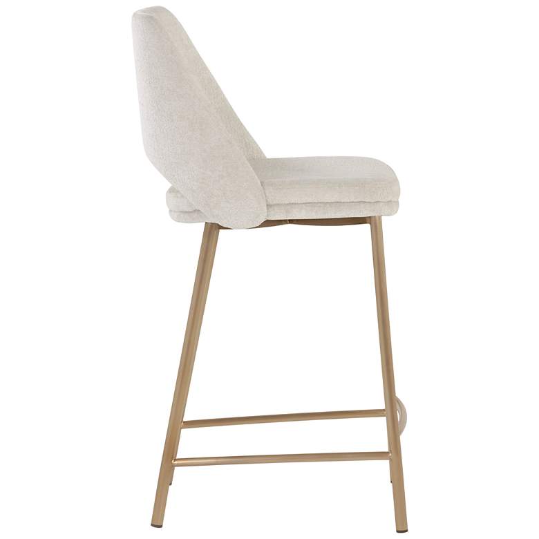 Image 2 Sunpan Radella Counter Stool Bergen Taupe more views