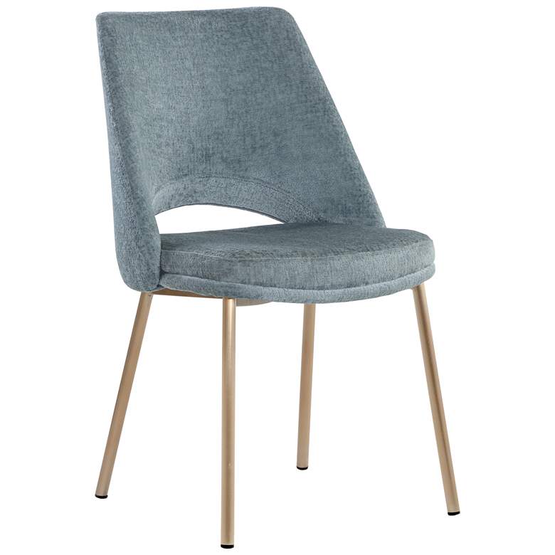 Image 1 Sunpan Radella Dining Chair Bergen French Blue Set of 2