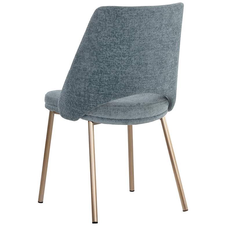 Image 5 Sunpan Radella Dining Chair Bergen French Blue Set of 2 more views