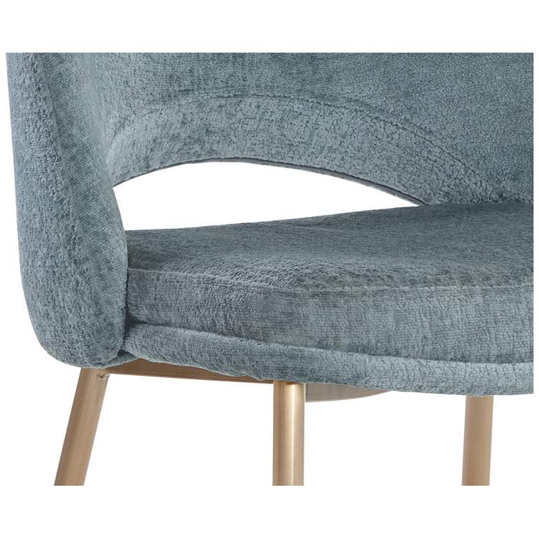 Image 7 Sunpan Radella Dining Chair Bergen French Blue Set of 2 more views