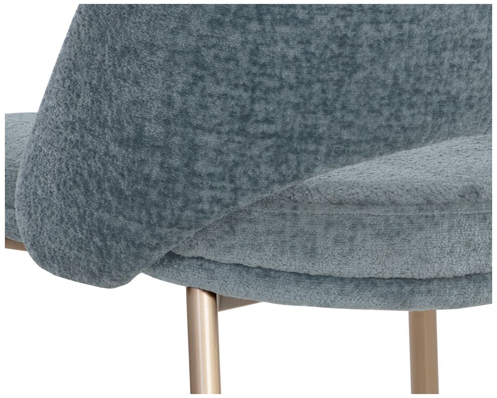 Sunpan Radella Dining Chair Bergen French Blue Set of 2