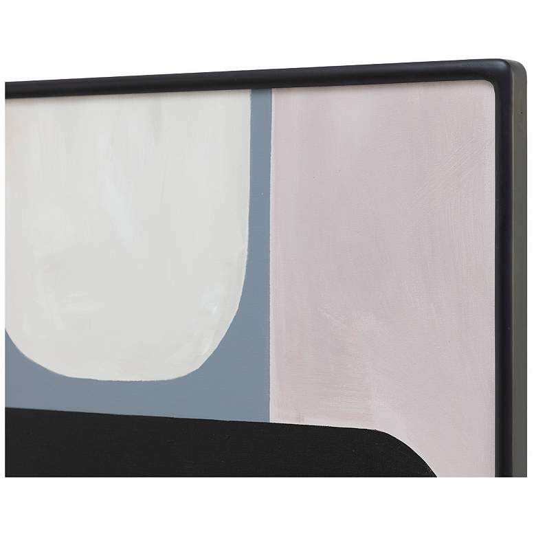 Image 5 Sunpan Radical Interpretation (Set of 3) 28" X 66" Black Floater Frame more views