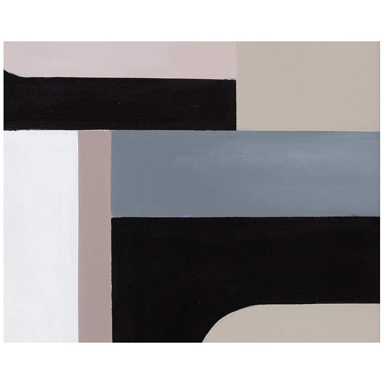 Image 6 Sunpan Radical Interpretation (Set of 3) 28" X 66" Black Floater Frame more views
