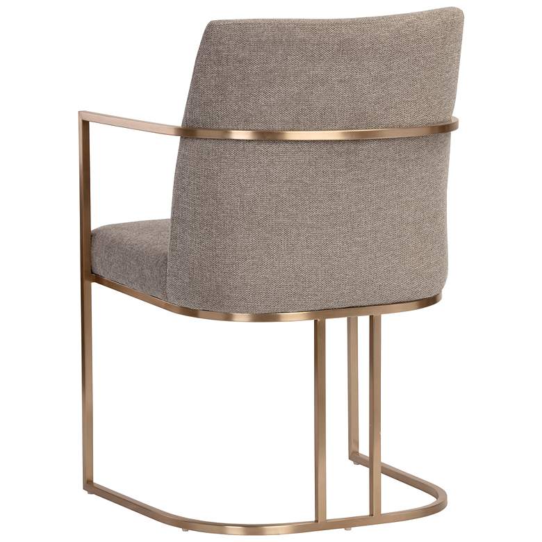 Image 5 Sunpan Rayla Dining Armchair Belfast Oyster Shell more views