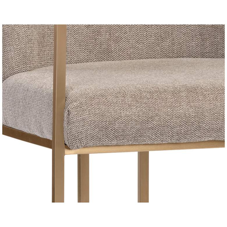 Image 6 Sunpan Rayla Dining Armchair Belfast Oyster Shell more views