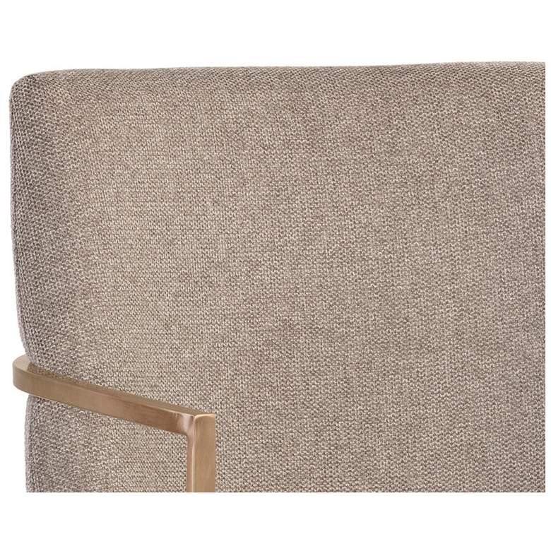 Image 7 Sunpan Rayla Dining Armchair Belfast Oyster Shell more views