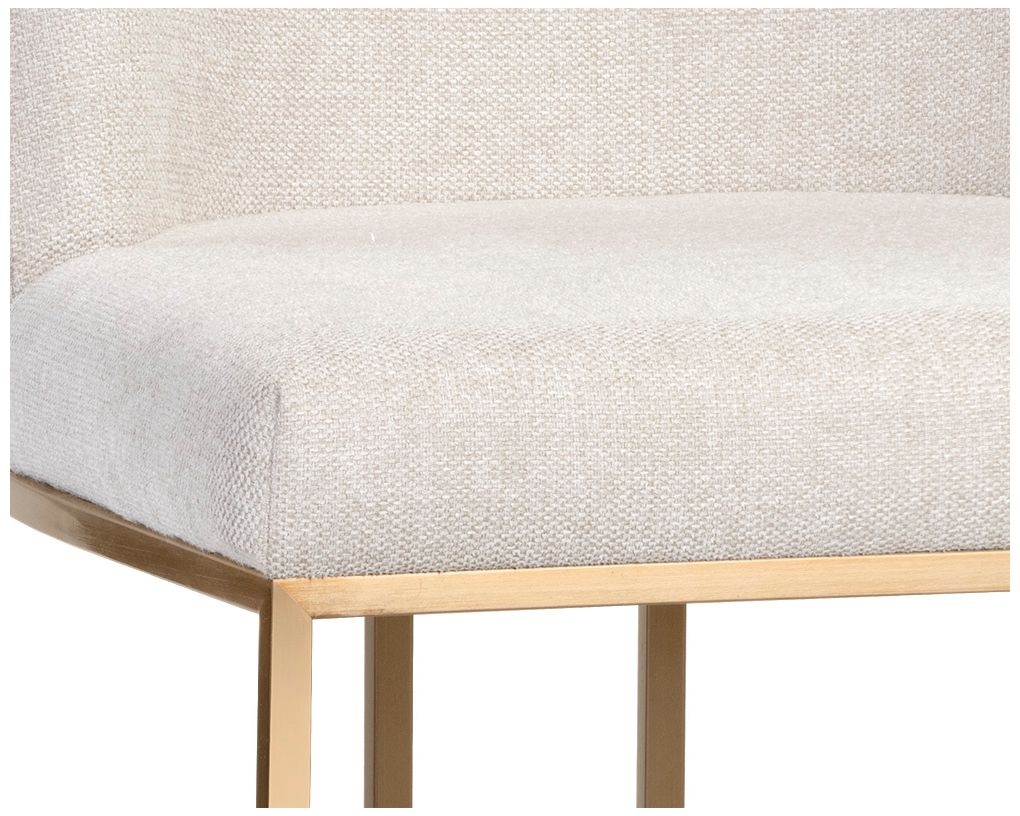 Sunpan Rayla Dining Chair Belfast Oatmeal Set of 2