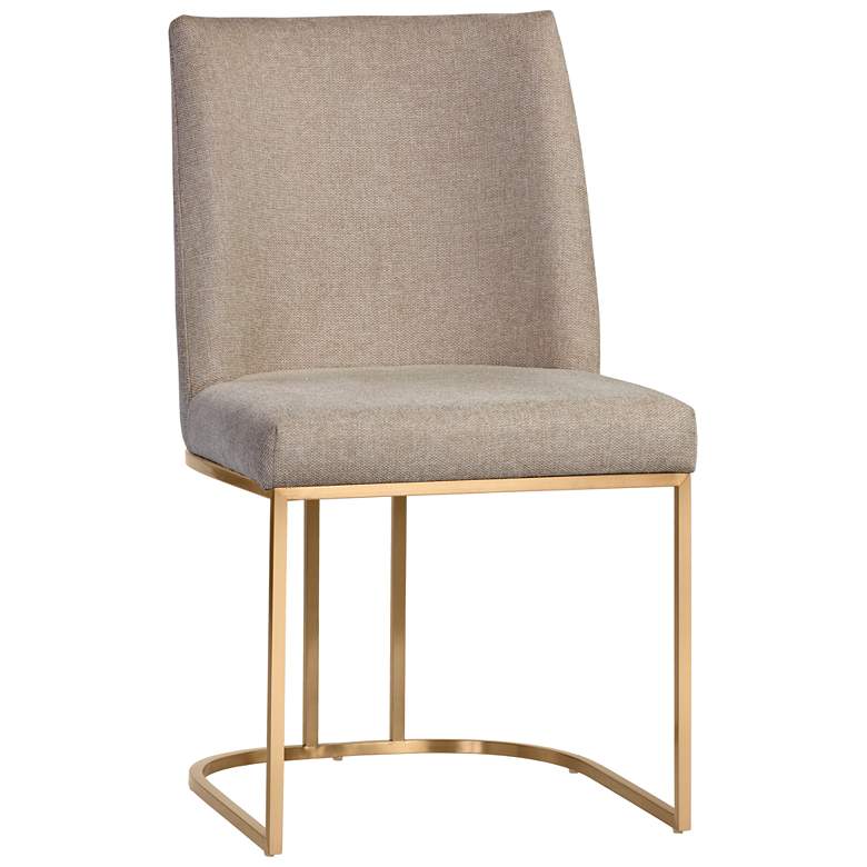 Image 1 Sunpan Rayla Dining Chair Belfast Oyster Shell Set of 2