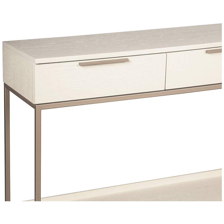 Image 6 Sunpan Rebel Console Table With Drawers Champagne Gold Cream more views