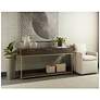 7_Sunpan Rebel Console Table With Drawers Gold Charcoal Gray more views