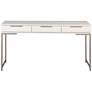 3_Sunpan Rebel Desk Champagne Gold Cream more views