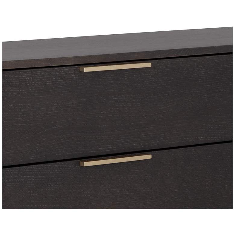 Image 6 Sunpan Rebel Dresser Large Gold Charcoal Gray more views