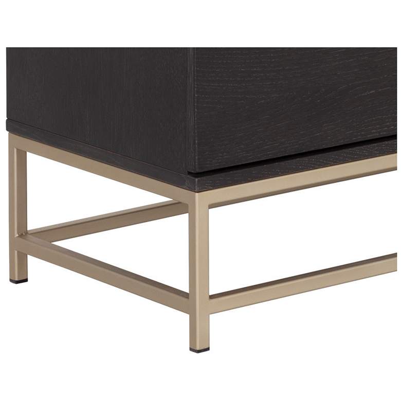 Image 7 Sunpan Rebel Dresser Large Gold Charcoal Gray more views