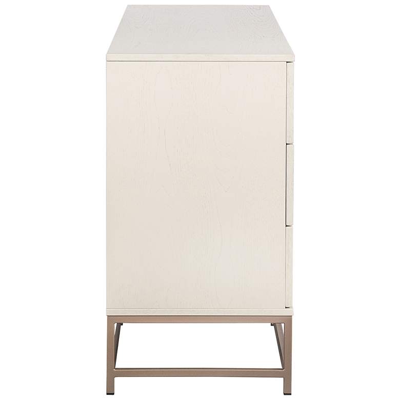 Image 4 Sunpan Rebel Dresser Small Champagne Gold Cream more views