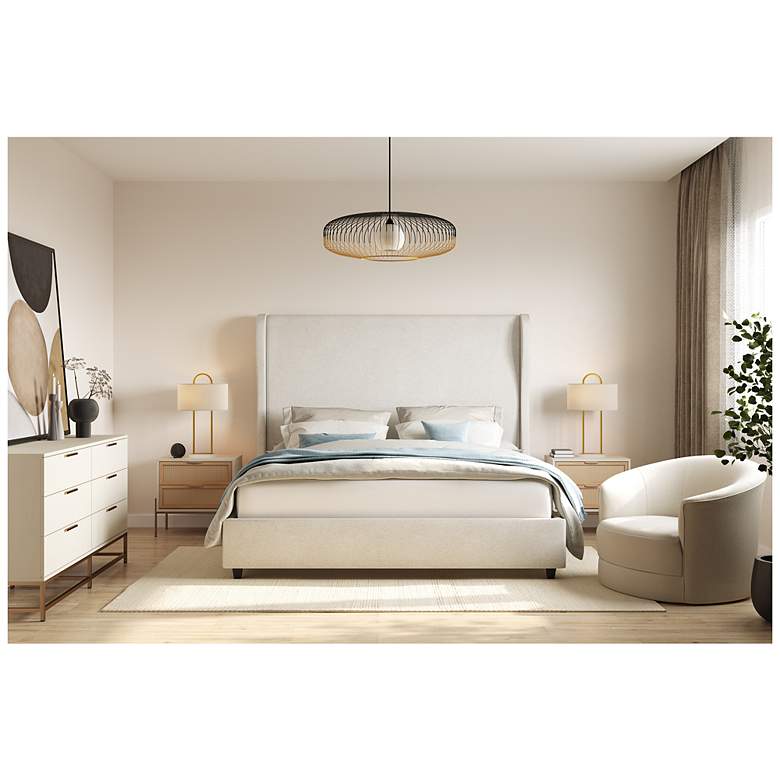 Image 7 Sunpan Rebel Dresser Small Champagne Gold Cream more views