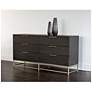4_Sunpan Rebel Dresser Small Gold Charcoal Gray more views