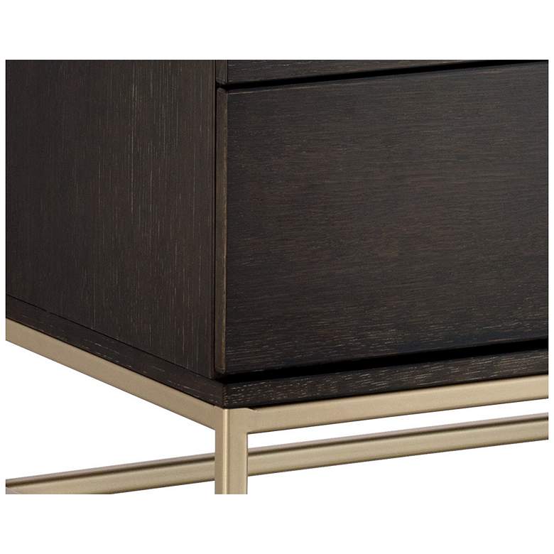 Image 5 Sunpan Rebel Dresser Small Gold Charcoal Gray more views