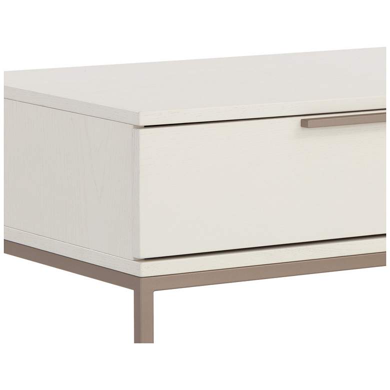 Image 5 Sunpan Rebel Nightstand Large Champagne Gold Cream more views