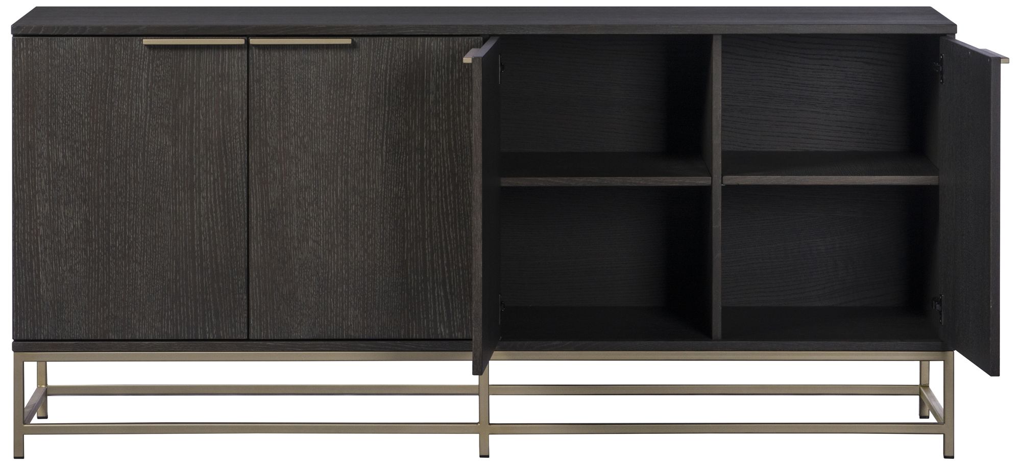Image 6 Sunpan Rebel Sideboard Charcoal Grey more views