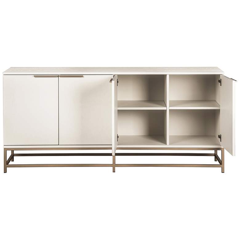 Image 3 Sunpan Rebel Sideboard Large Champagne Gold Cream more views