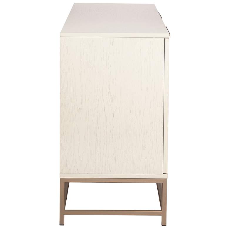 Image 4 Sunpan Rebel Sideboard Large Champagne Gold Cream more views