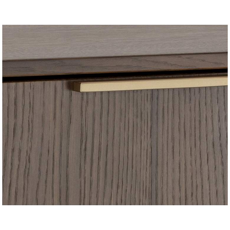 Image 5 Sunpan Rebel Sideboard Small Gold Raw Umber more views