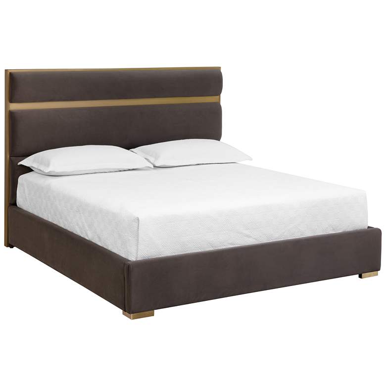 Image 1 Sunpan Reign Bed King Meg Ash