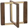 1_Sunpan Rejane Dining Table Base Gold Raw Umber