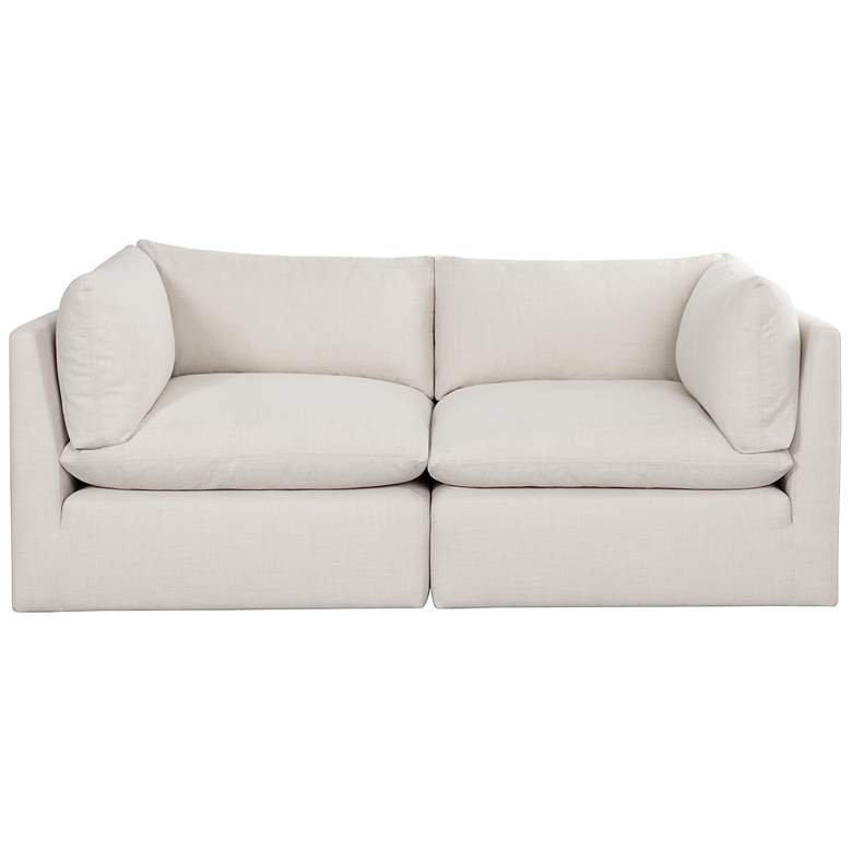 Image 6 Sunpan Reve Modular Corner Chair Effie Linen more views