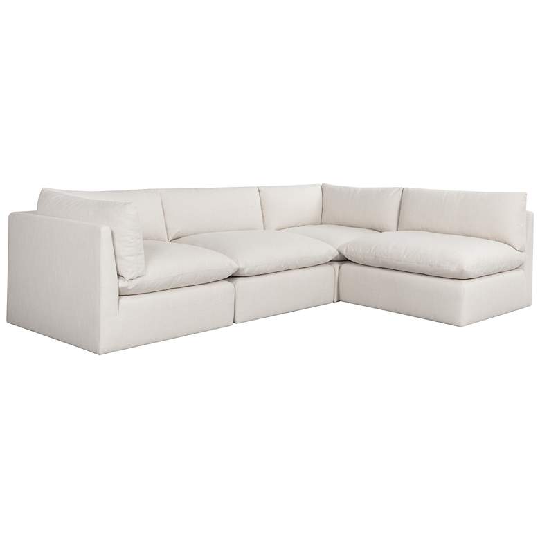 Image 7 Sunpan Reve Modular Corner Chair Effie Linen more views