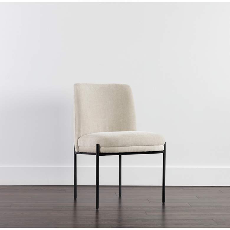 Image 1 Sunpan Richie Dining Chair Black Danny Ivory
