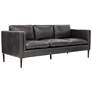 1_Sunpan Richmond Sofa Brentwood Charcoal Leather