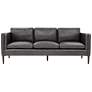 2_Sunpan Richmond Sofa Brentwood Charcoal Leather more views